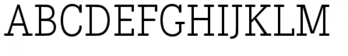 Corporate E Light Font UPPERCASE