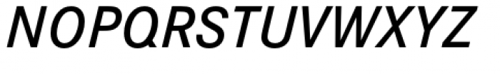 Corporate S Std Demi Italic Font UPPERCASE