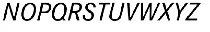 Corporate S Std Medium Italic Font UPPERCASE