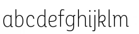 Corporative Alt Condensed Light Font LOWERCASE