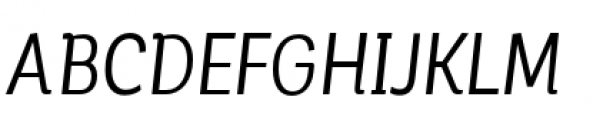 Corporative Alt Condensed Regular Italic Font UPPERCASE