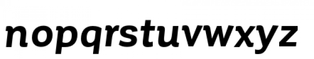 Corporative Bold Italic Font LOWERCASE