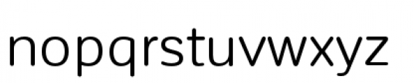 Corporative Sans Rounded Regular Font LOWERCASE