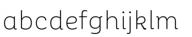 Corporative Soft Alt Light Font LOWERCASE