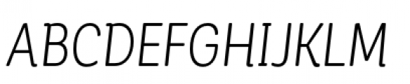 Corporative Soft Condensed Alt Bold Italic Font UPPERCASE