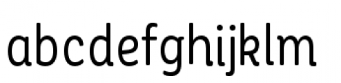 Corporative Soft Condensed Alt Regular Font LOWERCASE