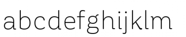 Corporative Soft Light Font LOWERCASE