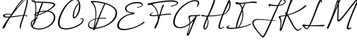 Corradine Handwriting Italic Font UPPERCASE