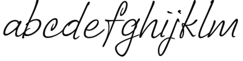 Corradine Handwriting Italic Font LOWERCASE