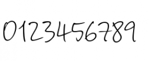 Corradine Handwriting Regular Font OTHER CHARS