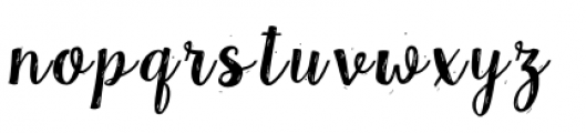 Country Chic Italic Font LOWERCASE