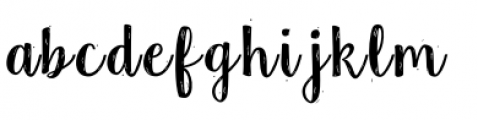 Country Chic Regular Font LOWERCASE