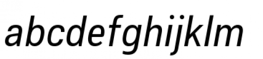Couplet Medium Italic Font LOWERCASE