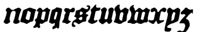 Courant Italic Font LOWERCASE