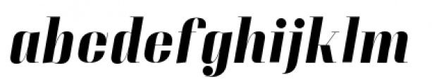 Couture Bold Italic Font LOWERCASE