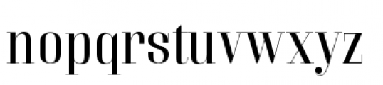 Couture Regular Font LOWERCASE