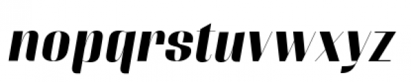 Couture Sans Bold Italic Font LOWERCASE