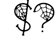 Cobwebs a Spooktacular Font Font OTHER CHARS