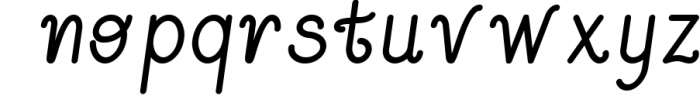 Coconut - Display Font 2 Font LOWERCASE