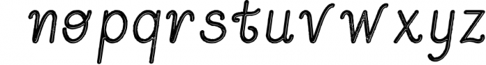 Coconut - Display Font 3 Font LOWERCASE