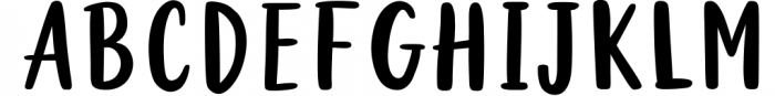 Coffee Crumble - A Handwritten Inky Font OTF TTF Font UPPERCASE