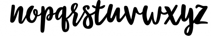 Coffee Crumble - A Handwritten Inky Font OTF TTF Font LOWERCASE