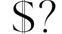 Colgent | Modern Serif Typeface Font OTHER CHARS