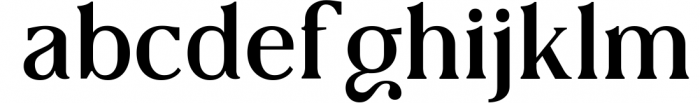 Collager a Modern Serif | Regular Font Font LOWERCASE