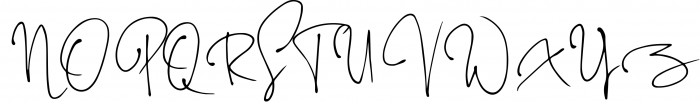 Concetta Kalvani // Signature & Serif 2 Font UPPERCASE