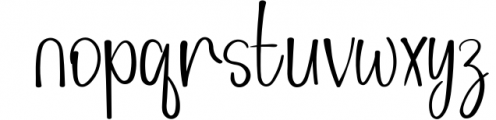 Confident - New Handwritten Font Font LOWERCASE