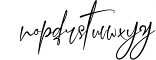 Confidently - Handwritten Script Font Font LOWERCASE