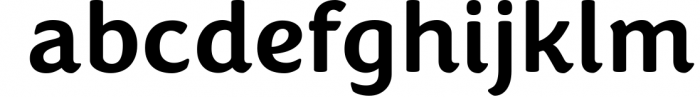 Congenial Family 6 Font LOWERCASE