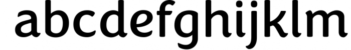 Congenial Family 7 Font LOWERCASE