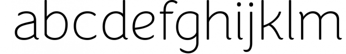 Congenial Family 8 Font LOWERCASE