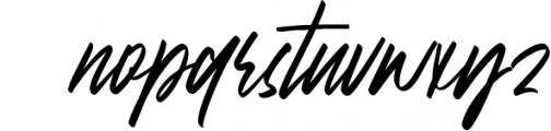 Contraban - Brush Script Font LOWERCASE