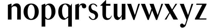 Cordaro Sans Serif Typeface 1 Font LOWERCASE