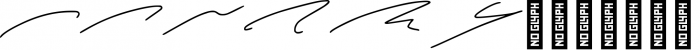 Corline Signature 1 Font LOWERCASE