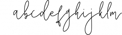 Corline Signature Font LOWERCASE