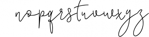 Corline Signature Font LOWERCASE