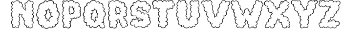 Cotton Cloud - Kids Cute Font Font UPPERCASE