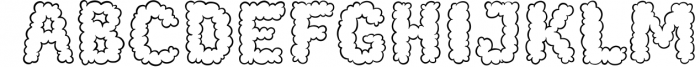 Cotton Cloud - Kids Cute Font Font LOWERCASE