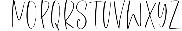 Countless Blessings - a Fun Handwritten Font Font UPPERCASE