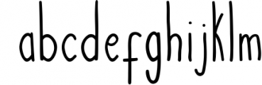 Courtny - a note-taking handwritten font 1 Font LOWERCASE