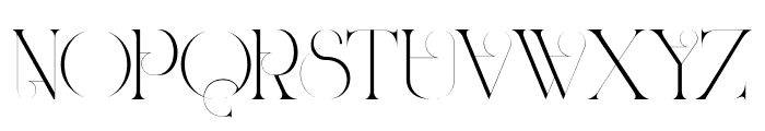 COASTAL COMFORT DEMO REGULAR Font UPPERCASE