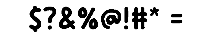 COFIBUK Font OTHER CHARS