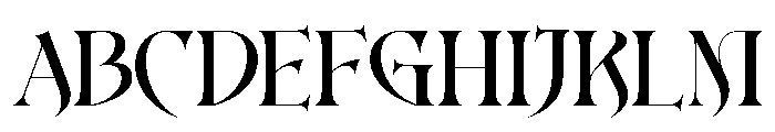COHERENT RELATIONS DEMO REGULAR Font UPPERCASE
