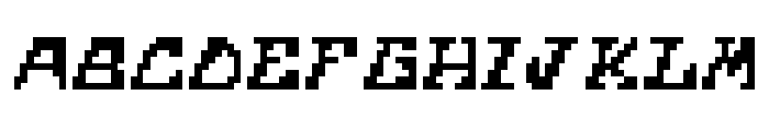 COLLAPSE Regular Font UPPERCASE