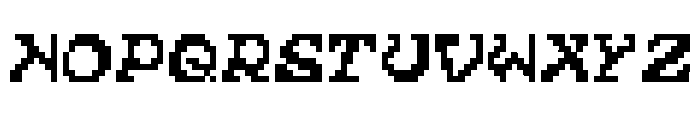 COLLAPSE Regular Font UPPERCASE