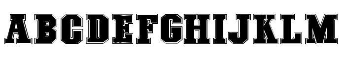 COLLEGE FREAKS - Demo Font UPPERCASE