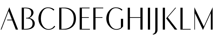 COM4t Fine Regular Font UPPERCASE